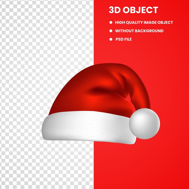 PSD santaclaushatbonnet
