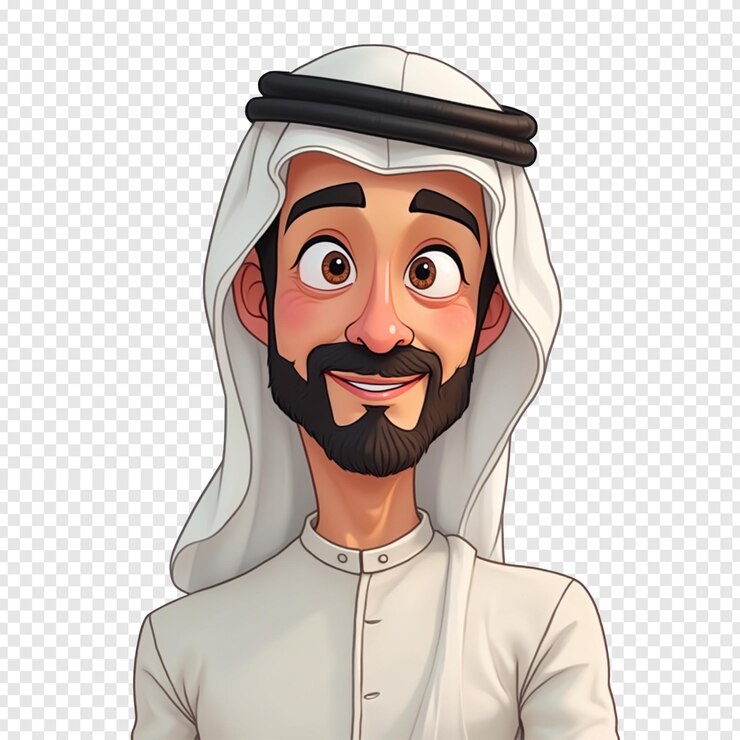 Saoedische cartoon personage