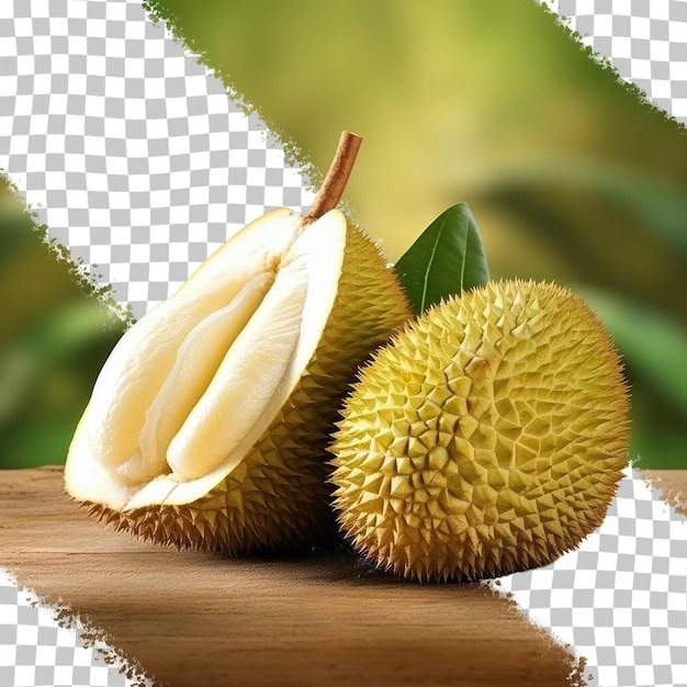 PSD 사포 ⁇ 라 듀리안 (sapodilla durian) 은 녹색 사포 ⁇ 라 (green sapodilla) 라고도 불리며, 두꺼운 녹색  ⁇ 질,  ⁇ 색 육질, 갈색 씨 ⁇ , 투명한 배경이 있다.