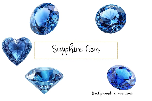 Sapphire Gem CLipart