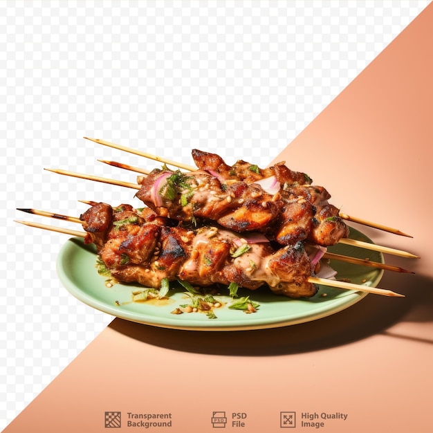 PSD satay made from pork