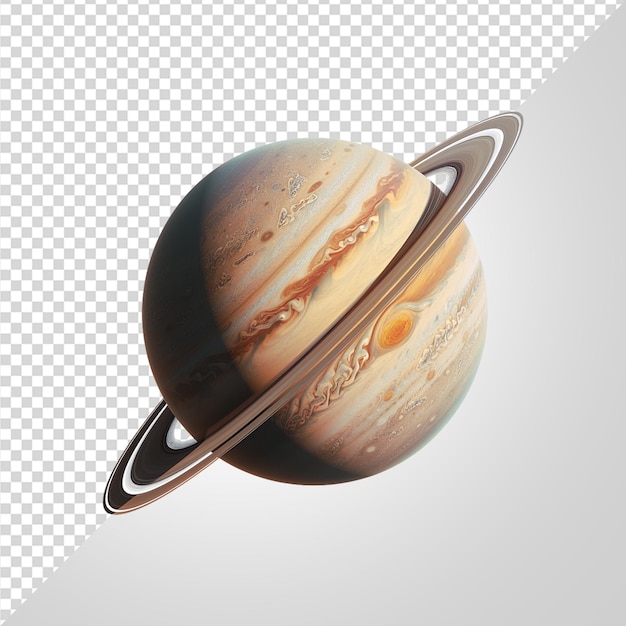 PSD saturnus globe planeet png