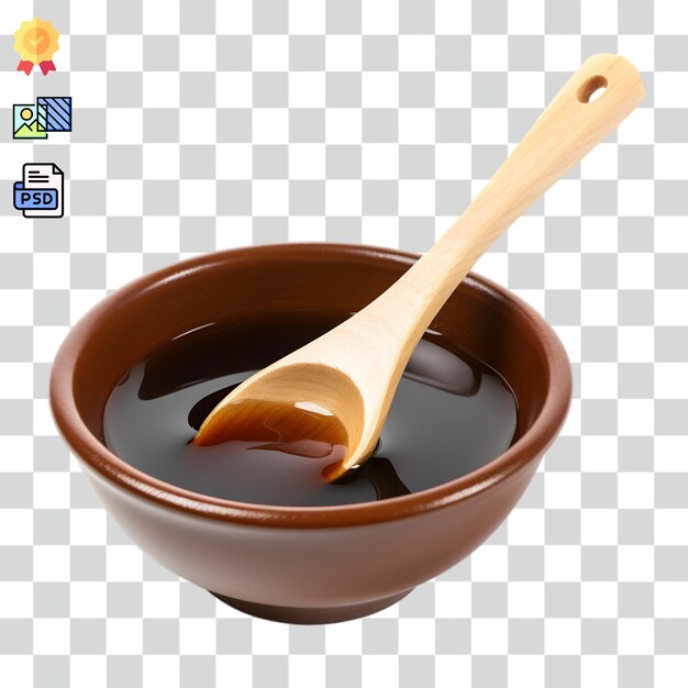 PSD sauce transparent background