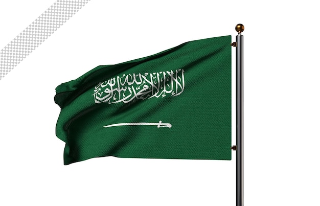 saudi arabia flag png with transparent background