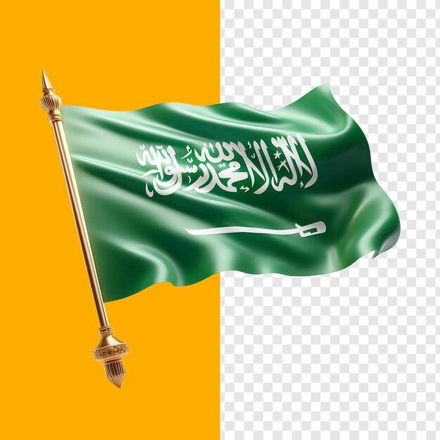 PSD bandiera dell'arabia saudita