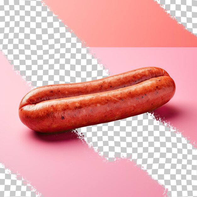 PSD sausage against black