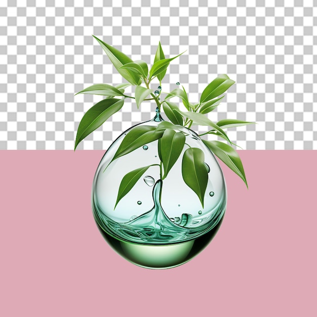 PSD save the earth png illustration