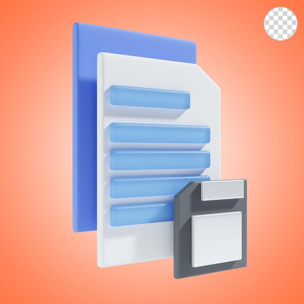 PSD save file icon