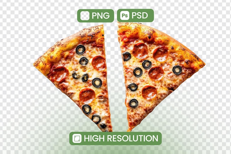 PSD 美味的黑橄和胡饼片 一个美味的高分辨率的png和psd食物图像 完美的设计