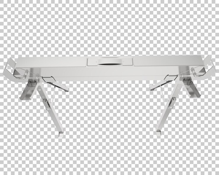 PSD sawhorse na przezroczystym tle ilustracja renderowania 3d