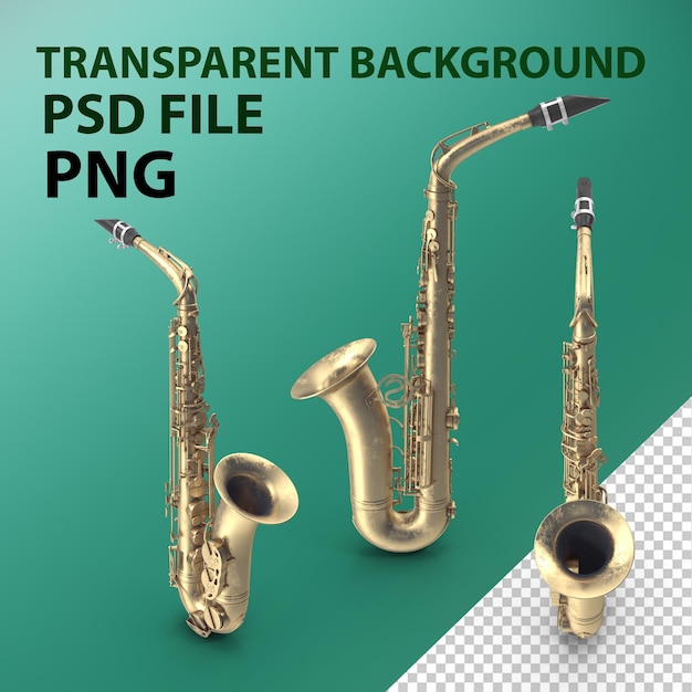 PSD saxophone png