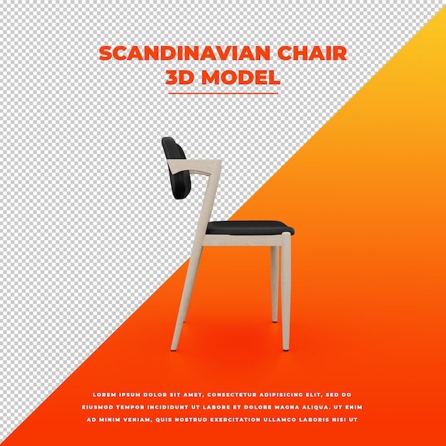 Scandinavian chair