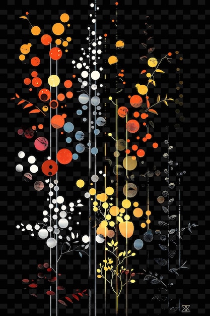 Scandinavische stijl trellises pixel art met geometrisch patroon creatieve textuur y2k neon item designs