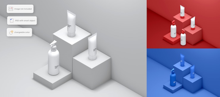 PSD scene creator isometric view