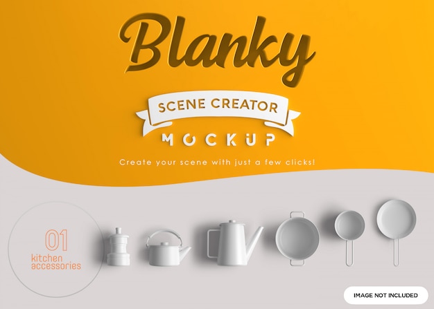 Mockup creatore di scene