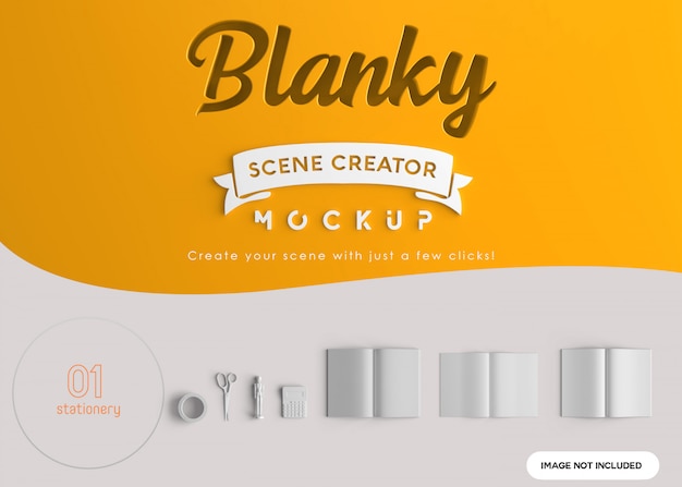 Mockup creatore di scene