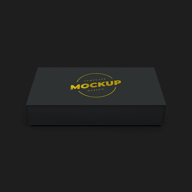 Scene Elegant Gift Box Mockup