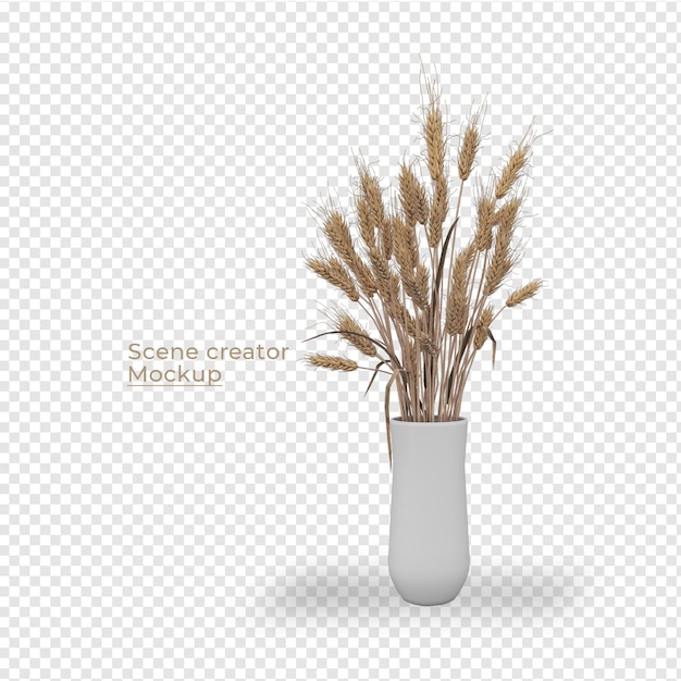 PSD scenes creator potted plant decoration design