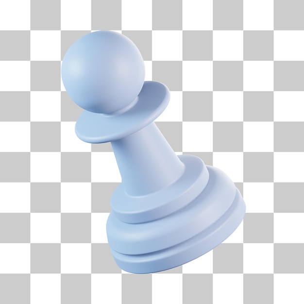 Schaakspel 3D-pictogram