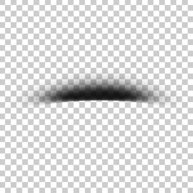 Schaduw-overlay-effect met transparant achtergrondontwerpelement