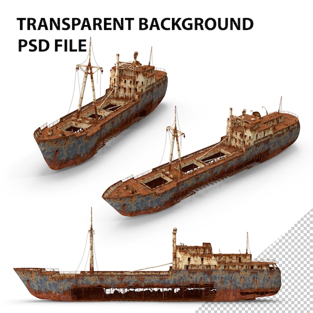 PSD scheepswrak png