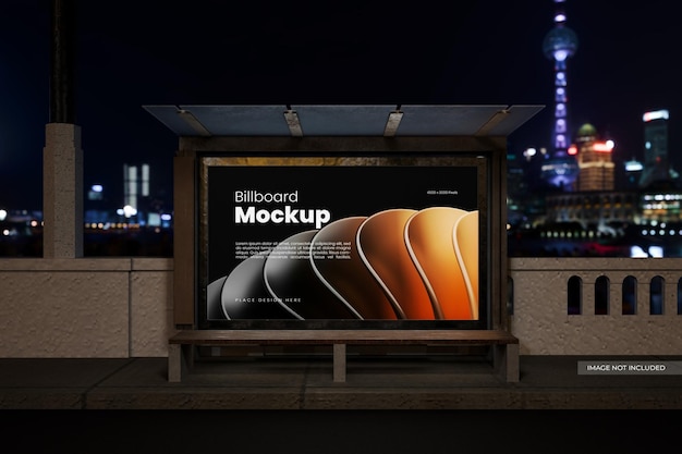 Schermmodel van het billboard