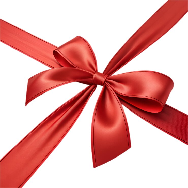 Schitterend cadeau lint clipart perfect voor het creëren van prachtige cadeau verpakkingen en decoraties