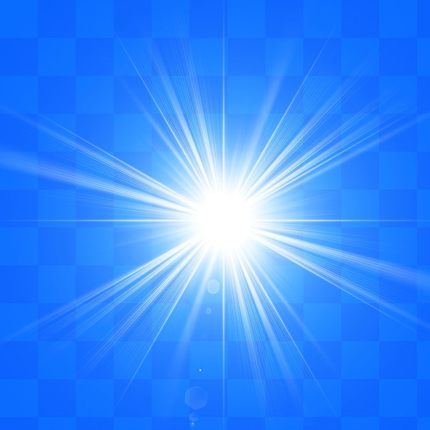 schitterend licht vlek effect gloeiend zonlicht element