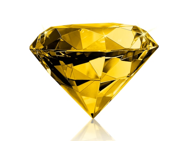 Schitterende diamant Gele doorzichtige achtergrond