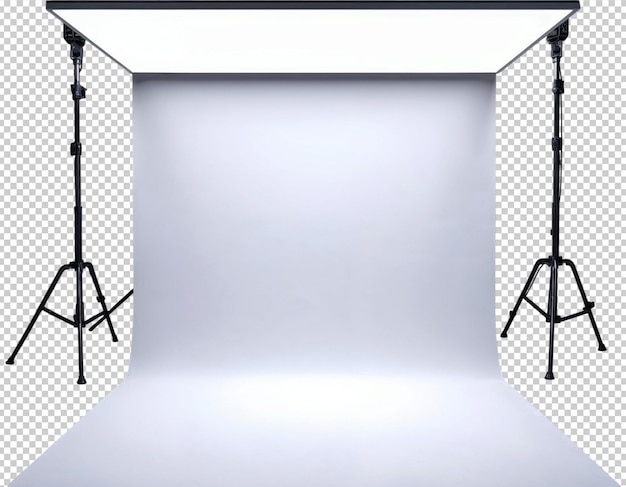 Schone opstelling van de fotostudio