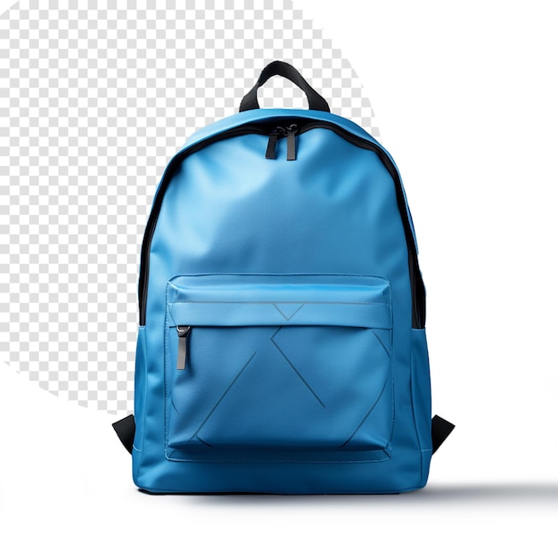 PSD school backpack on white background back to school