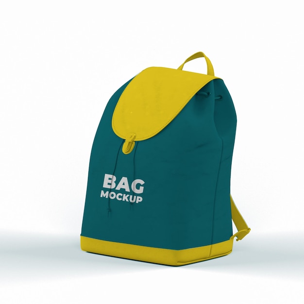 School Bag mockup for Sale Template