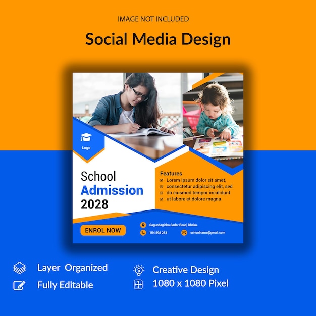 School Social Media Template