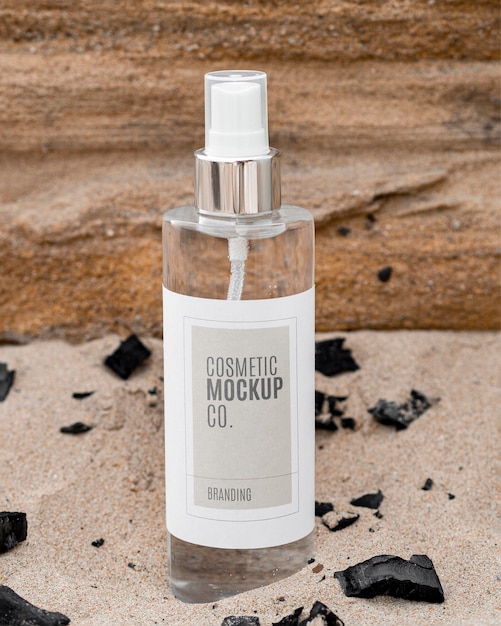 Schoonheidsverzorging cosmetisch product mock-up