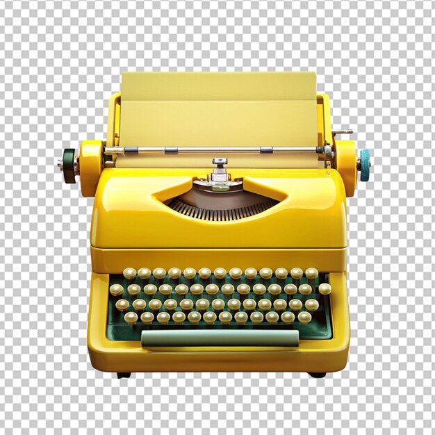 PSD schrijfmachine png