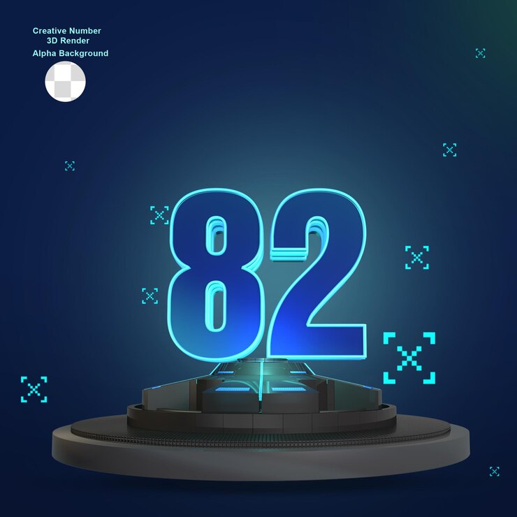 PSD 科学蓝色3d 第82号