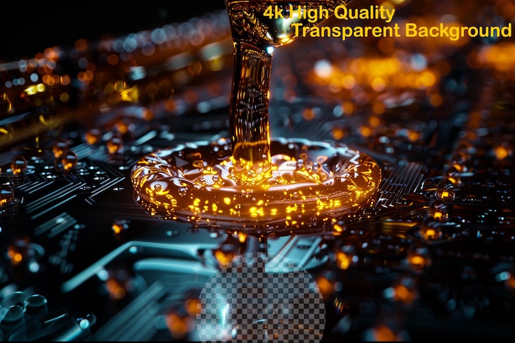 PSD the science and technology of manipulating fluids on a transparent background