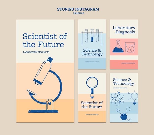 Science template design