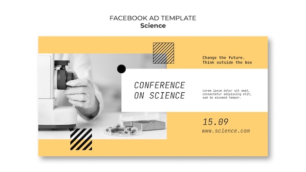 PSD science template design