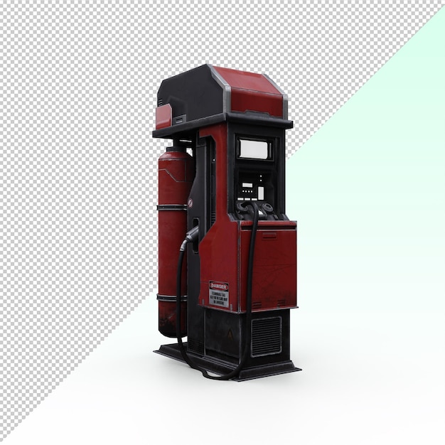 PSD scifi gas pump