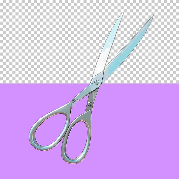 A scissors isolated object transparent background