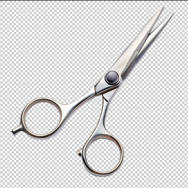 PSD scissors isolated on transparent background