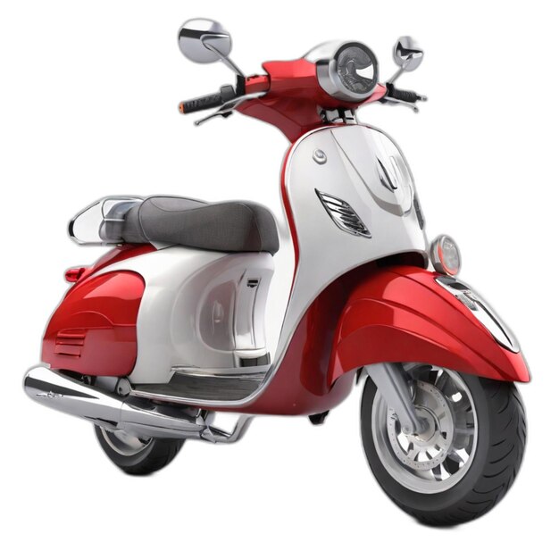 PSD scooter psd on a white background