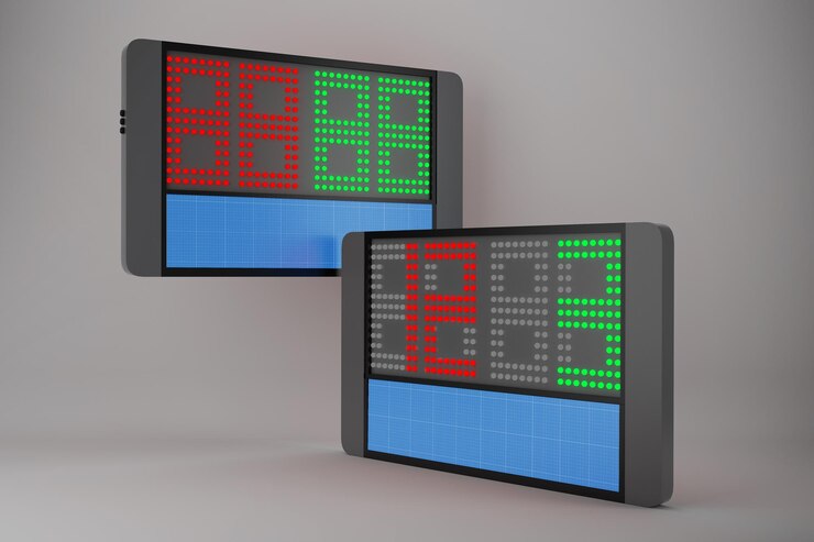 PSD scoreboard mockup