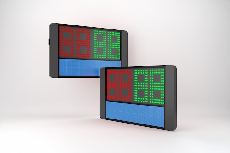 PSD scoreboard mockup