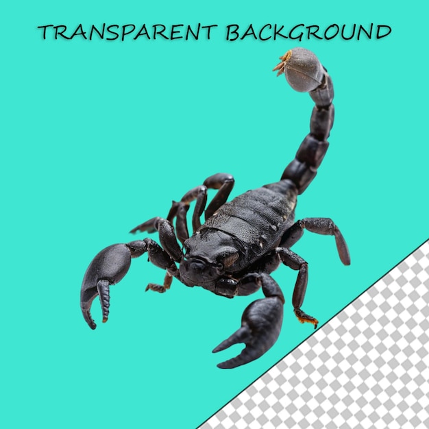 PSD scorpion isolated