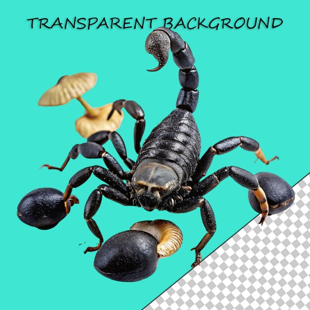 PSD scorpion isolated