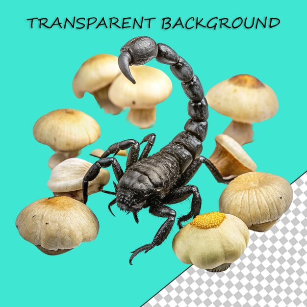 PSD scorpion isolated