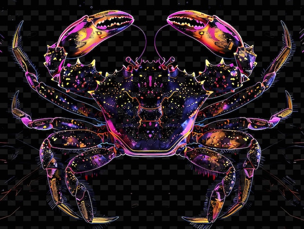 PSD a scorpion with a starfish on it