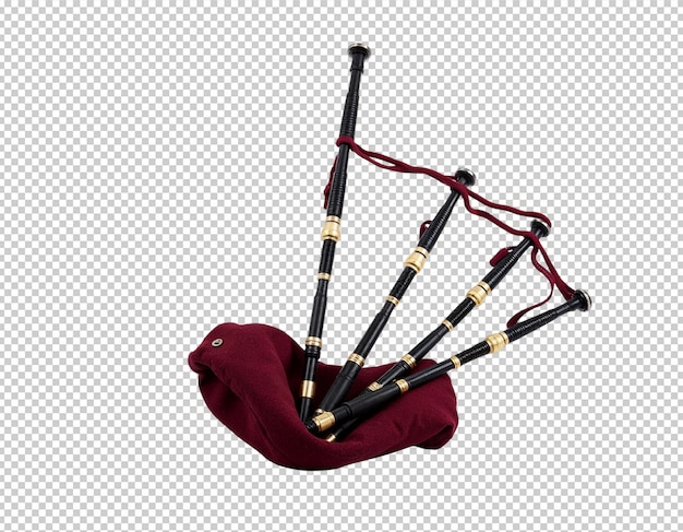 Scottish Bagpipes in Case